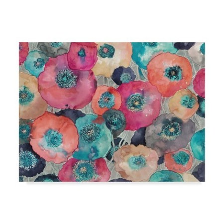 Marietta Cohen Art And Design 'Colorful Poppies' Canvas Art,35x47